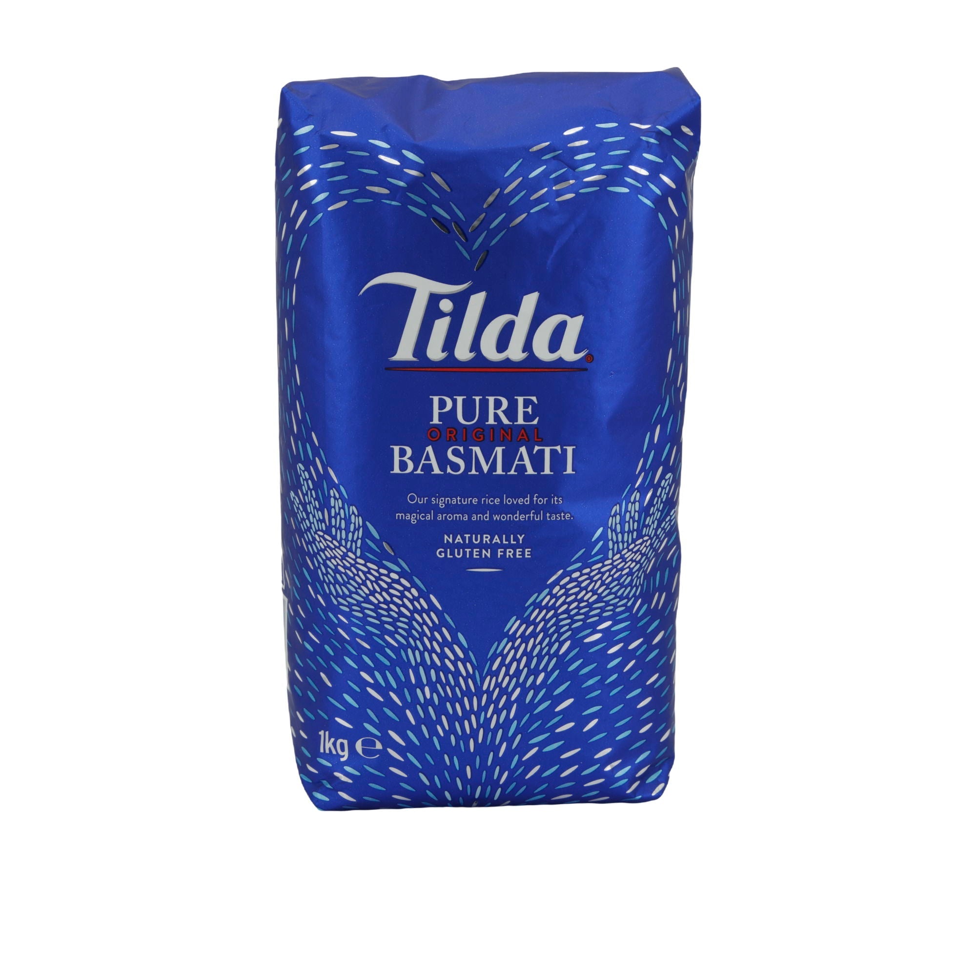 Reis Tilda | Pure Original Basmati Reis | Aromatisch, glutenfrei, perfekt für feine Gerichte | 1 kg TILDA